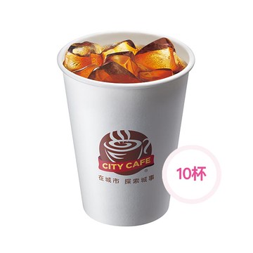 【7-ELEVEN】CITY CAFE 冰美式咖啡(中)X10杯組(1杯$35/1組$350)