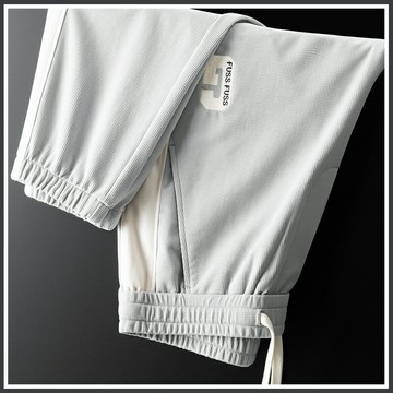 九分褲男款運動衛褲男士束腳寬松緊休閑褲子男褲夏季薄款夏天潮牌