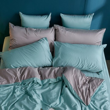 戀家小舖 100%精梳棉 枕套 / 枕頭套【極致淺綠 / 一入】60支精梳棉 美式信封枕套 台灣製