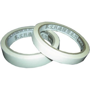 【文具通】文具通 1/2" 雙面膠帶 12mmx15Y 裸裝 E1030386【APP滿額下單10%點數(單一帳號最高5000點)】1/31止