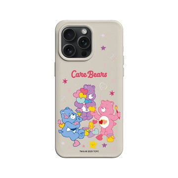 iPhone 15 Pro Max SolidX 貝殼灰 - Care Bears - 繪圖趣