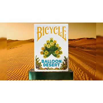 【USPCC 撲克】Gilded Bicycle Balloon Desert 撲克 S103052386