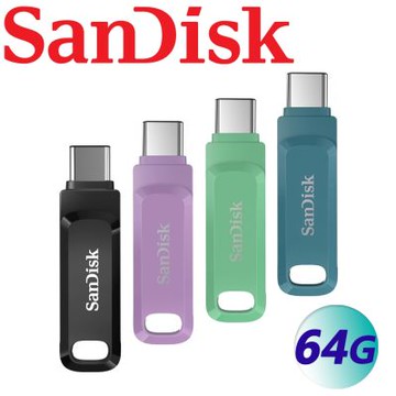 SanDisk 64GB Ultra Dual Drive Go USB Type-C 雙用隨身碟