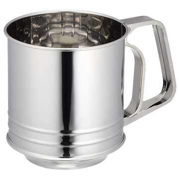 G Cook 烘焙用具 日本製造 篩粉機 GC-245 輕鬆篩粉 告別結塊  1個  153 x 100 x 109毫米