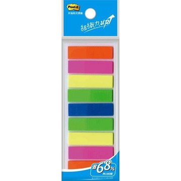 【阿翔小舖】『3M』Post-it(R) 利貼(R) 可再貼非抽取式標籤 583 9色 文件分類 事務 便利貼