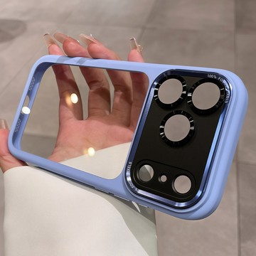 金屬鏡頭框 防摔保護殼 手機殼 適用於 iPhone 18 17 16 15 14 13 12 Pro max