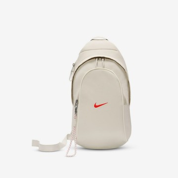 【NIKE】NK NSW ESSENTIALS SLING BAG 男女 後背包 米白色-DJ9796072