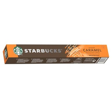STARBUCKS 星巴克 順滑焦糖風味膠囊咖啡 Nespresso咖啡機適用  5.1g  10顆  1盒