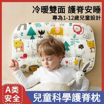 1一3-6嵗兒童枕頭😴幼兒枕頭 寶寶枕頭 分區小枕頭 護頸枕 兒童水洗枕 幼兒枕頭 小學午睡枕 幼兒園枕頭 兒童午睡枕