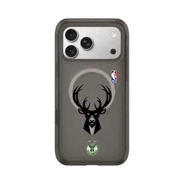 iPhone 17 Pro Max AirX 本質黑 - NBA - B&W-密爾瓦基公鹿 Milwaukee Bucks B&W