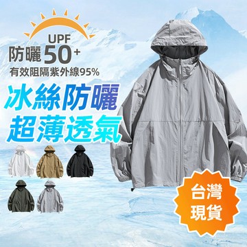 【台灣現貨 S-4XL】UPF100+航太防曬戰甲｜軍工涼感降5℃實測｜三防暴雨認證｜山系裸感機能版｜情侶極簡皮膚風衣