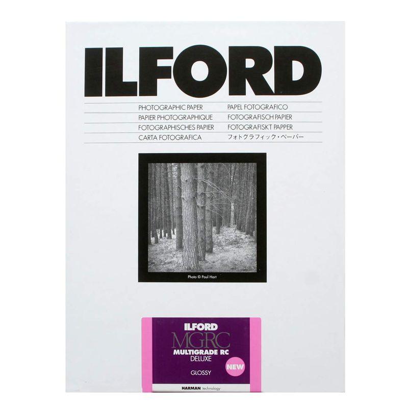 ILFORD 白黒印画紙 MGRC Deluxe Glossy 8x10 100枚 1179936