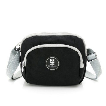 【Kinloch Anderson】迷霧森林 多功能方型側背包-黑色