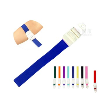 來而康 德盛 非充氣式止血帶(未滅菌) 卡扣式 止血帶 IV 急救用 單入 便攜止血帶 彈性綁帶 壓脈帶 顏色隨機出貨