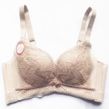 無痕蕾絲薄款舒適透氣無鋼圈文胸罩聚攏調整型收副乳女士內衣8818