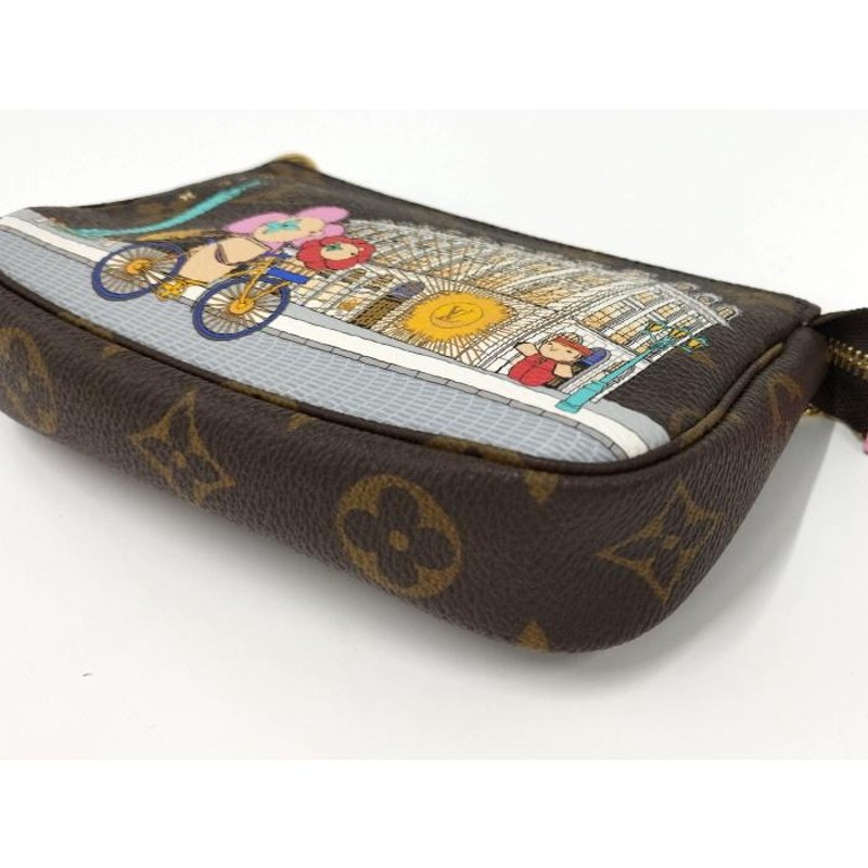 中古】LOUIS VUITTON ミニ ポシェット アクセソワール ヴィヴィエンヌ ポーチ モノグラム キャンバス M81760 |  LINEブランドカタログ