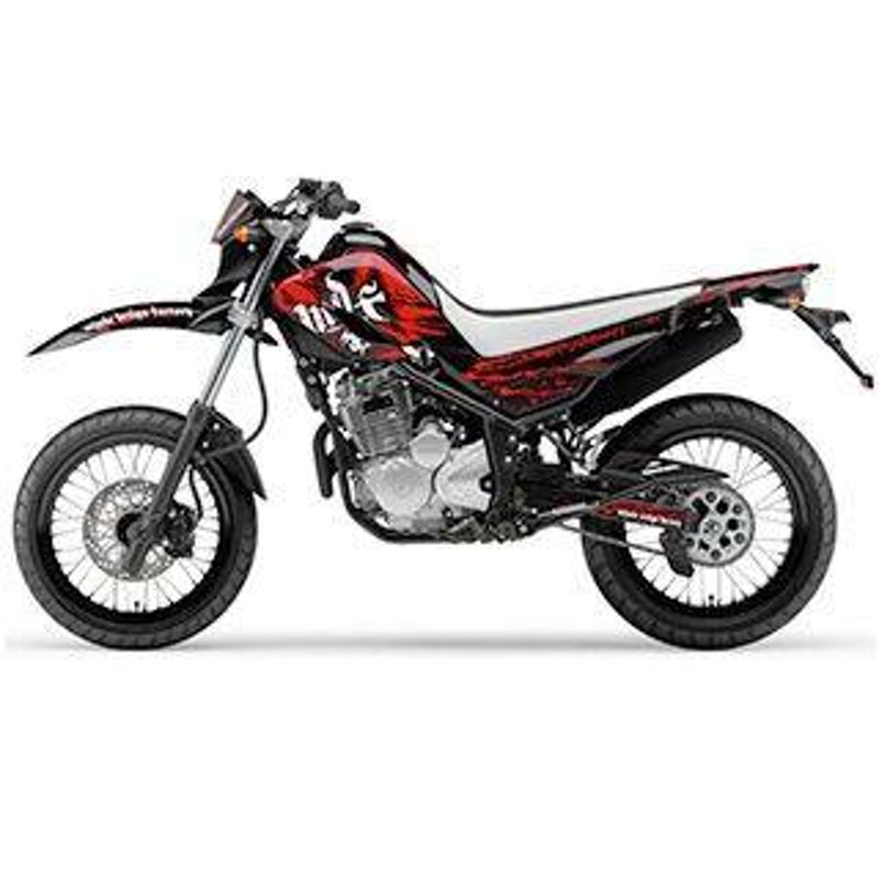 エムディーエフ XT250X XT250X（06-16） グラフィックキット アタッカーモデル パンプキンイエロータイプ タイプ：シ… 高級な -  外装パーツ