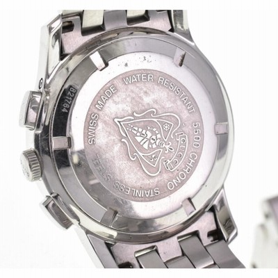 GUCCI YA055206 5500 Chronograph クロノグラフ △ 【GUCCI】グッチ 5500 CHRONO YA055206 トリプルカレンダー