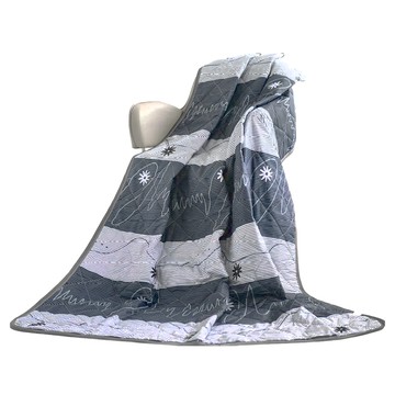 Blue Cat 藍貓 石墨烯涼被 台灣製造 柔軟棉 3M吸濕排汗技術  150 x 195cm  流光歲月