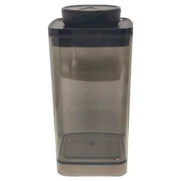 ANKOMN Turn-n-Seal 真空保鮮盒 1.2L 半透明黑色 免電力真空技術 高效防潮防氧化 堆疊收納設計  1個