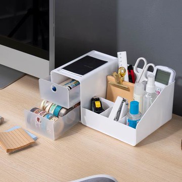 【樂嫚妮】 桌面多用途收納盒 置物盒