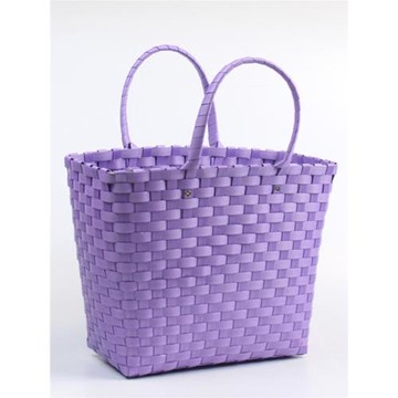 藤編編織籃純手工藤編塑料提籃環保買菜藍菜籃子包手提包收納籃