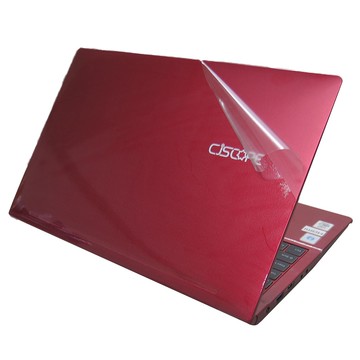 【Ezstick】喜傑獅 CJSCOPE ZX-550 筆電機身貼｜霧面質感款｜上蓋+鍵盤週圍貼