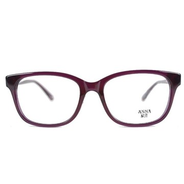 【ANNA SUI】安娜蘇 立體薔薇花蕊光學眼鏡(黑紫) AS576-791