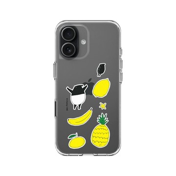 iPhone 17 Clear Case（相機按鈕） 透明 - 馬來貘 Laimo - Fruits