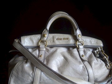 【老時光 OLD-TIME】早期二手老包MIU MIU肩背包手提包