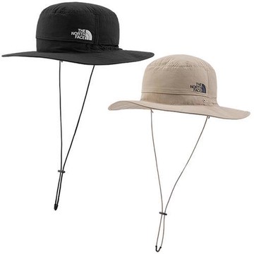 The North Face 北面 帽子 遮陽帽 防曬 可調節 黑/卡其【運動世界】NF0A5FX64H0/NF0A5FX6C4L