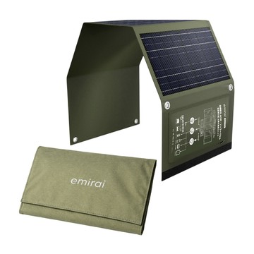 Mirenex MIRENEX 40W 折疊式小型太陽能板 EMRS40.太陽能充電板 折疊太陽能 戶外充電 行動電源 登山露營裝備