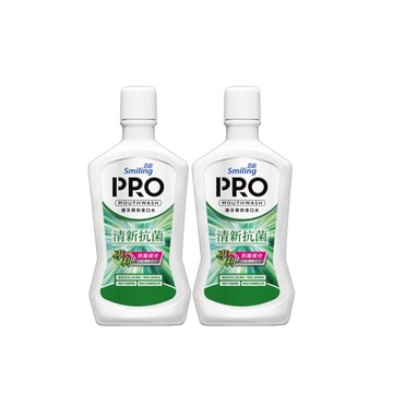 檔期限定!百齡護牙周到PRO漱口水-清新抗菌配方750ml x2入團購組