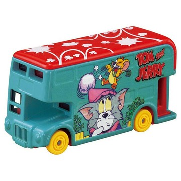 【震撼精品百貨】湯姆貓與傑利鼠 Tom and Jerry~TOMICA多美小汽車湯姆貓與傑利鼠-巴士藍*95916