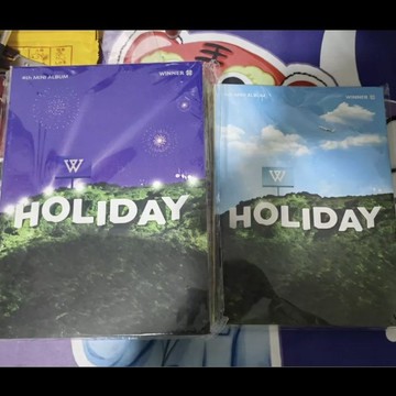 ⭐韓國代購正版⭐winner HOLIDAY 專輯 pb版未拆 日版夜版