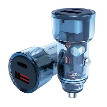 KooPin 60W極速雙孔車用充電器PD QC