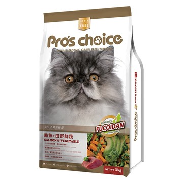 【Pro’s Choice 博士巧思】無穀貓食3kg-鮪魚+田野鮮蔬