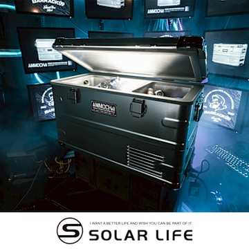 Barrack09 AMMOCHILL雙槽雙溫控車載行動冰箱35L.露營車用冰箱 車載電冰箱 冷凍壓縮機 家用汽車冰箱 戶外移動冰箱