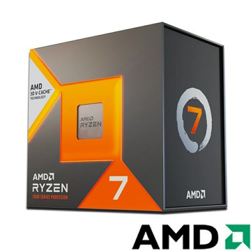 AMD超微 AM5 Ryzen 7 7800X3D 8核/16緒 R7-7800X3D 有內顯 無風扇 CPU 中央處理器