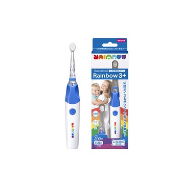 炫彩語音兒童電動牙刷充電式_3歲以上_藍