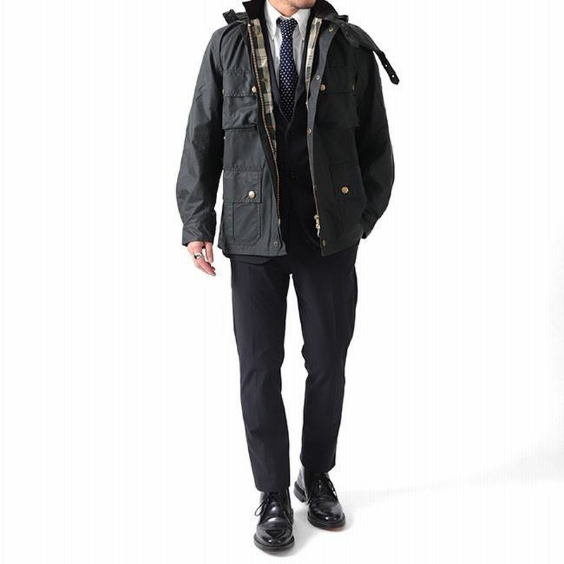 Barbour バブアー ウルスラ ジャケット ワックスド コットン MWX1356