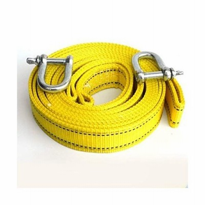 Ledmomo 牽引ロープ 伸縮 車 トラック 5t 4 8m 厚手 ｕ字シャックルフック式 緊急脱出対策 事故 故障 雪道 自然災害 通販 Lineポイント最大get Lineショッピング