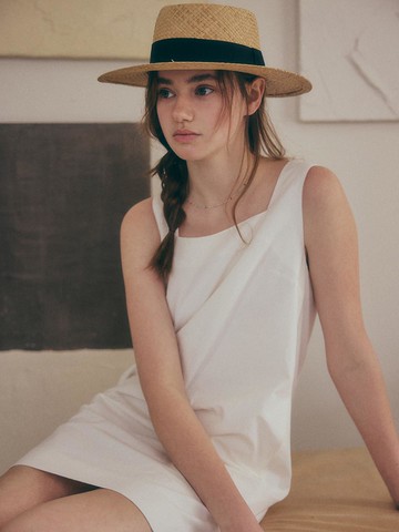 Riviera Mini Dress [Blanc/White]