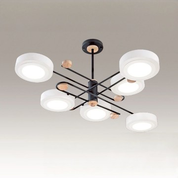 96W三色變光半吸頂燈 B86-64-73733