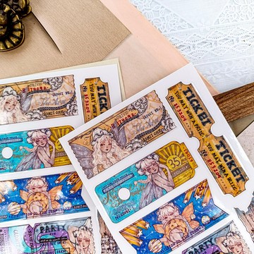 564 精靈時刻2 Time of elves2 / 轉印貼纸Transfer Stickers