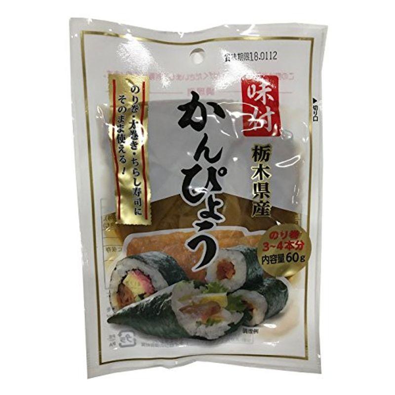 角屋米穀 栃木県産 味付かんぴょう 60g×5個