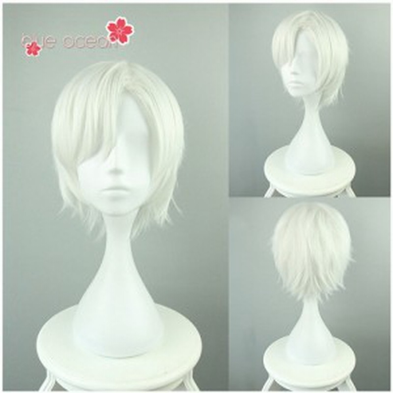 D Gray Man ディーグレイマン アレン ウォーカー 風 コスプレウィッグ かつら Cosplay Wig ハロウィン 専用ネット付け 通販 Lineポイント最大1 0 Get Lineショッピング