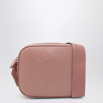 Logo crossbody camera bag pink