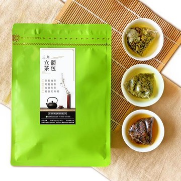 買一送一 喝茶閒閒 三角立體茶包(烏龍青茶風味)30入/袋