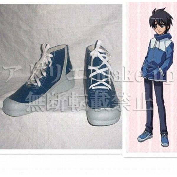 送料込み 匿名配送 未使用 ニット ウッドソール ブーツ コスプレ 漫画 アニメ